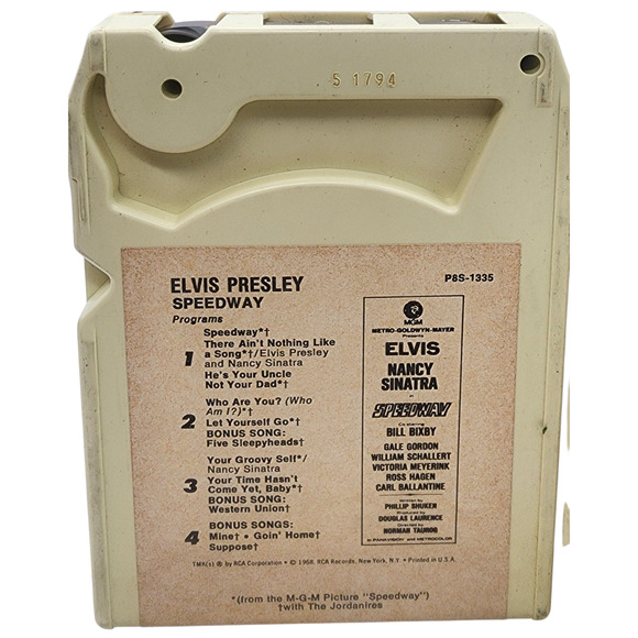Set Of Three Elvis Presley 8-Tracks Speedway The Sun Sessions Elvis - Picture 5 of 7
